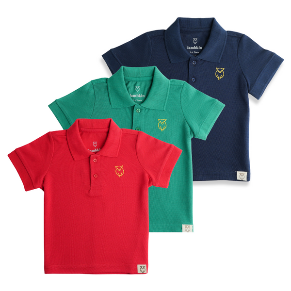 Boys Polo - Pack of 3 - Vacation
