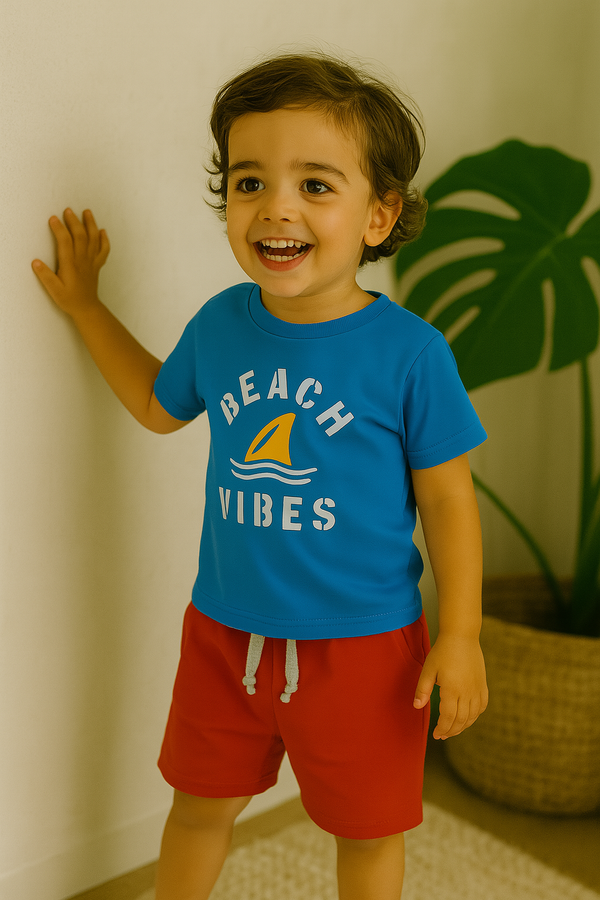 Boys - Beach Tee & Shorts Set