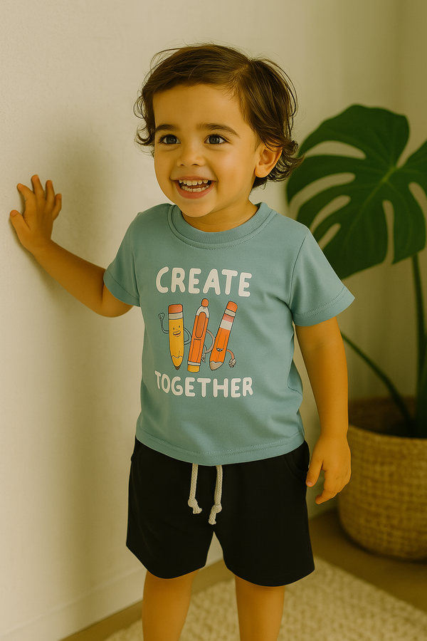 Boys - Create Tee & Shorts Set