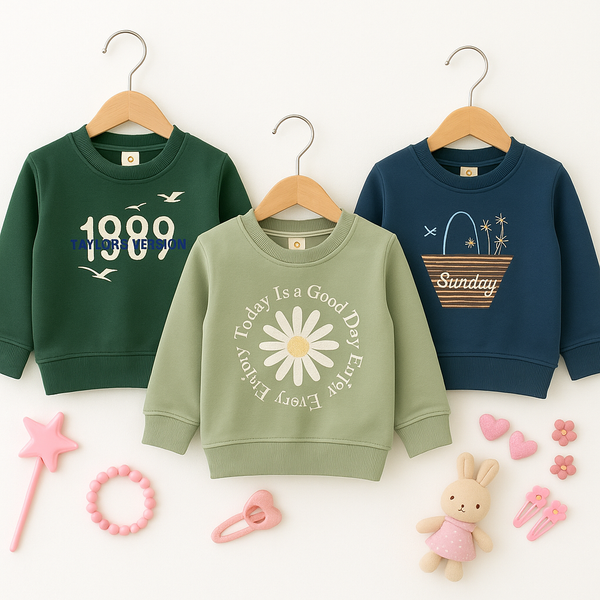 Girls Sweatshirts Pack of 3 - Bliss