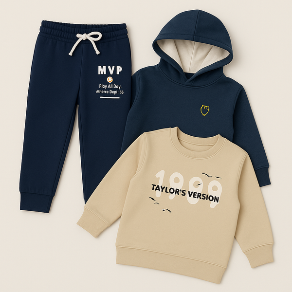 Lambkin Classic Pack of 3 Trouser + Sweatshirt + Hoodie