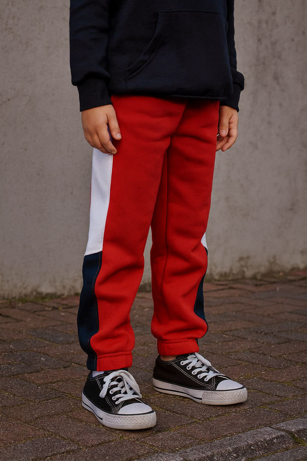 Red Fleece Jogger