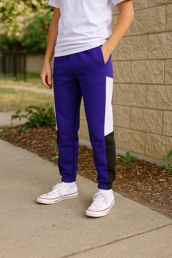 Purple Fleece Jogger