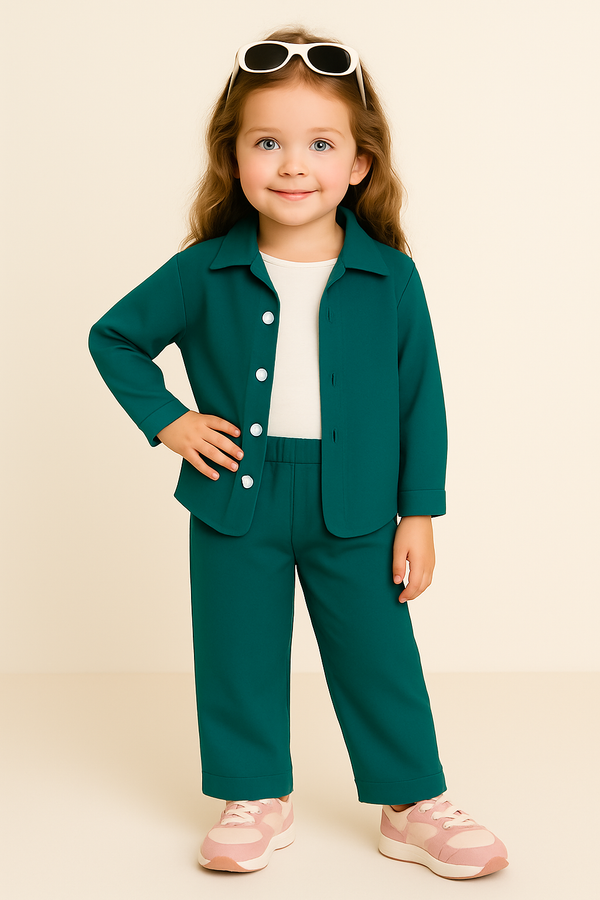 Oceanic Girls Cord Set -  3 Piece Suit
