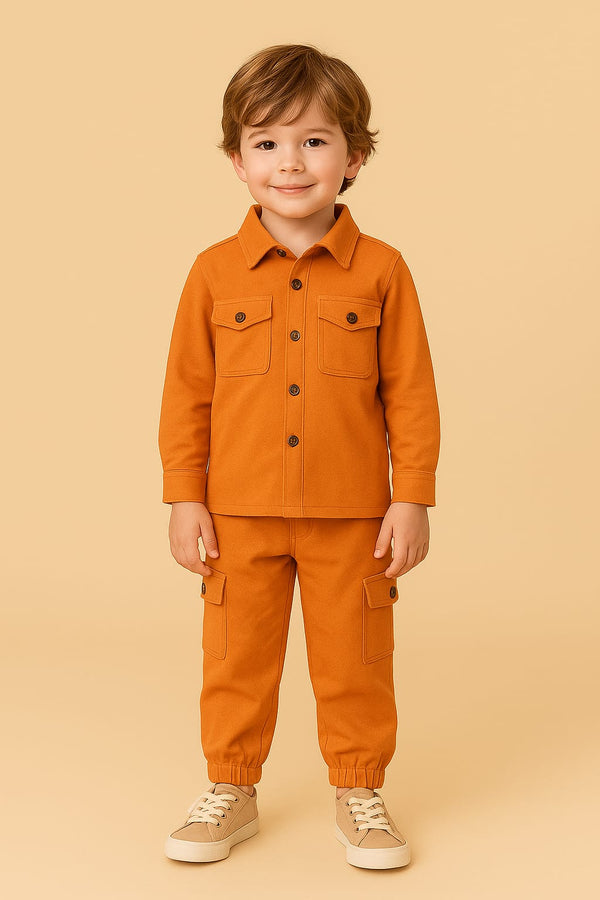 Orange - Winter Safari Suit