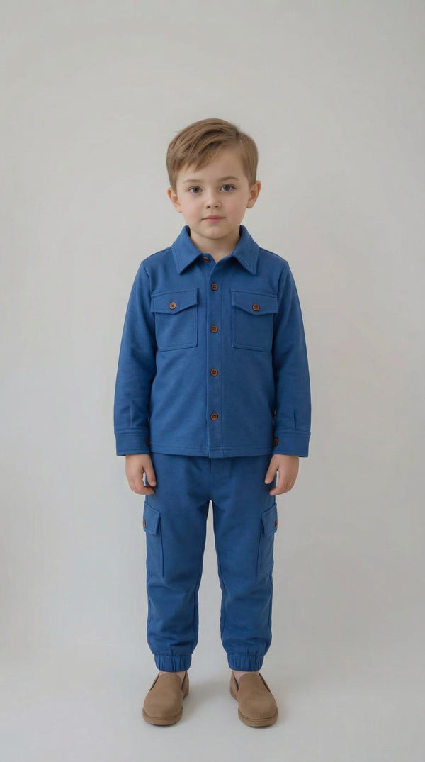 Royal Blue - Winter Safari Suit