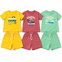 Tee & Short Pack of 3 - Outdoor